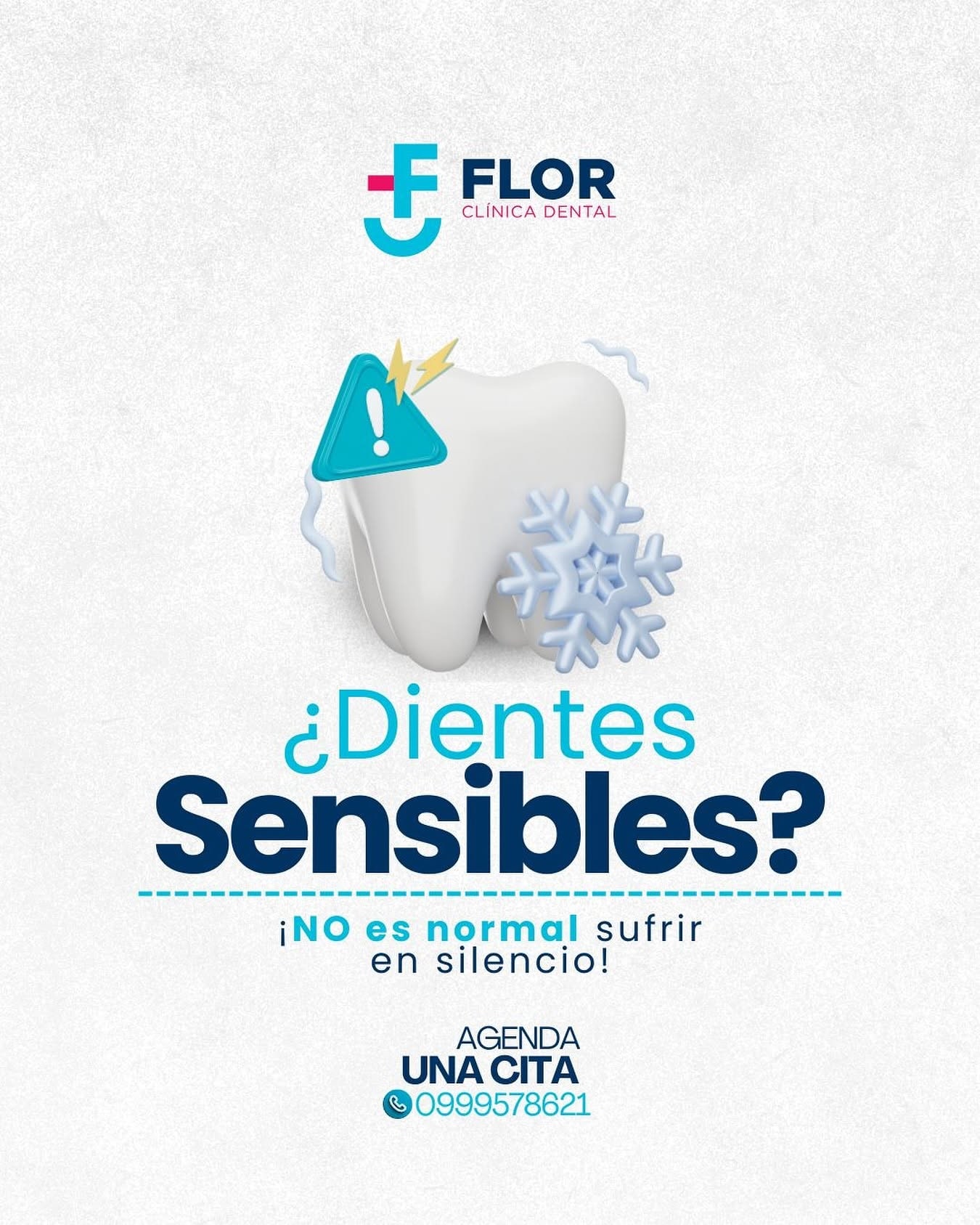 Publicación sobre dientes sensibles